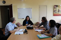 Februar 2014 – Profs. Glaser und Drescher zu Gesprächen mit der GIZ in Manila