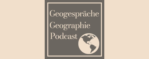Juli 2022 Podcastlogo Geogespräche